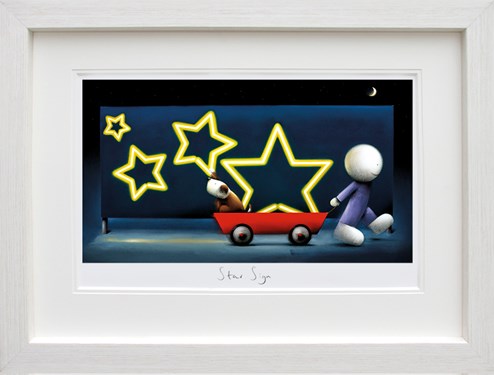 Star Sign by Doug Hyde - Framed Limited Edition on Paper